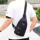 Men's Adjustable Chest Bag Outdoor Mountaineering Cycling One Shoulder Slant Cross Oxford Cloth Chest Bag